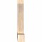 Ekena Millwork Portland Smooth Timber Gable Bracket, Douglas Fir, 36"W x 23"H x 3 1/2"D x 3 1/2"F, 15/12 Pitch GBW036X23X0404POR00SDF - alternate 2